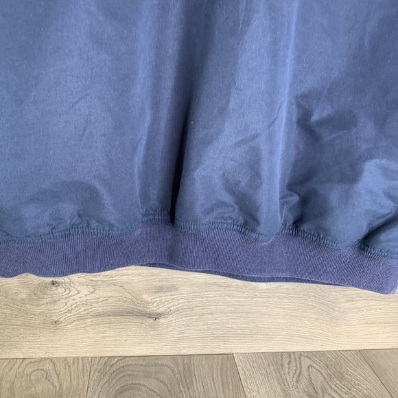 Roundtree Yorke Travel Pullover Mens L Light Zip Shoulder 1 Blue 1 Tan Lot of 2 - Picture 15 of 16